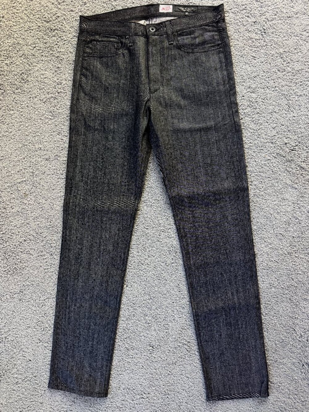 Rag & Bone Fit 2 Japanese Kaihara denim Men's Sz. W31-L32 Black-New Without Tags